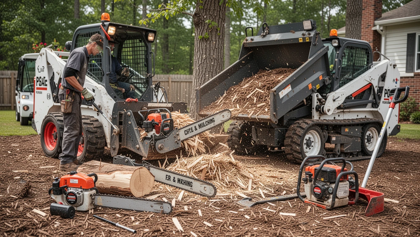 Wood Chipping & Mulching